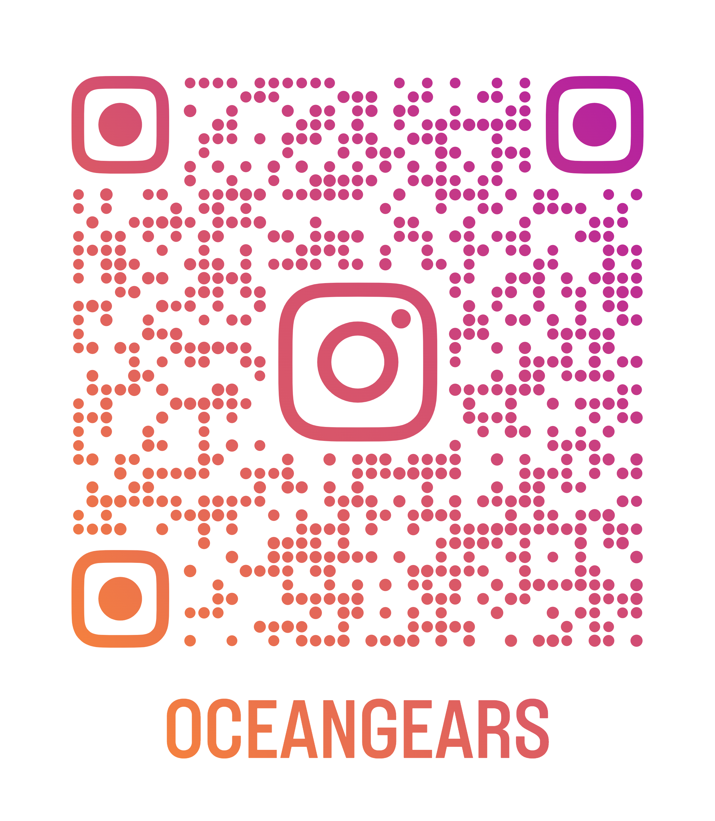 Codice Instagram del profilo @oceangears